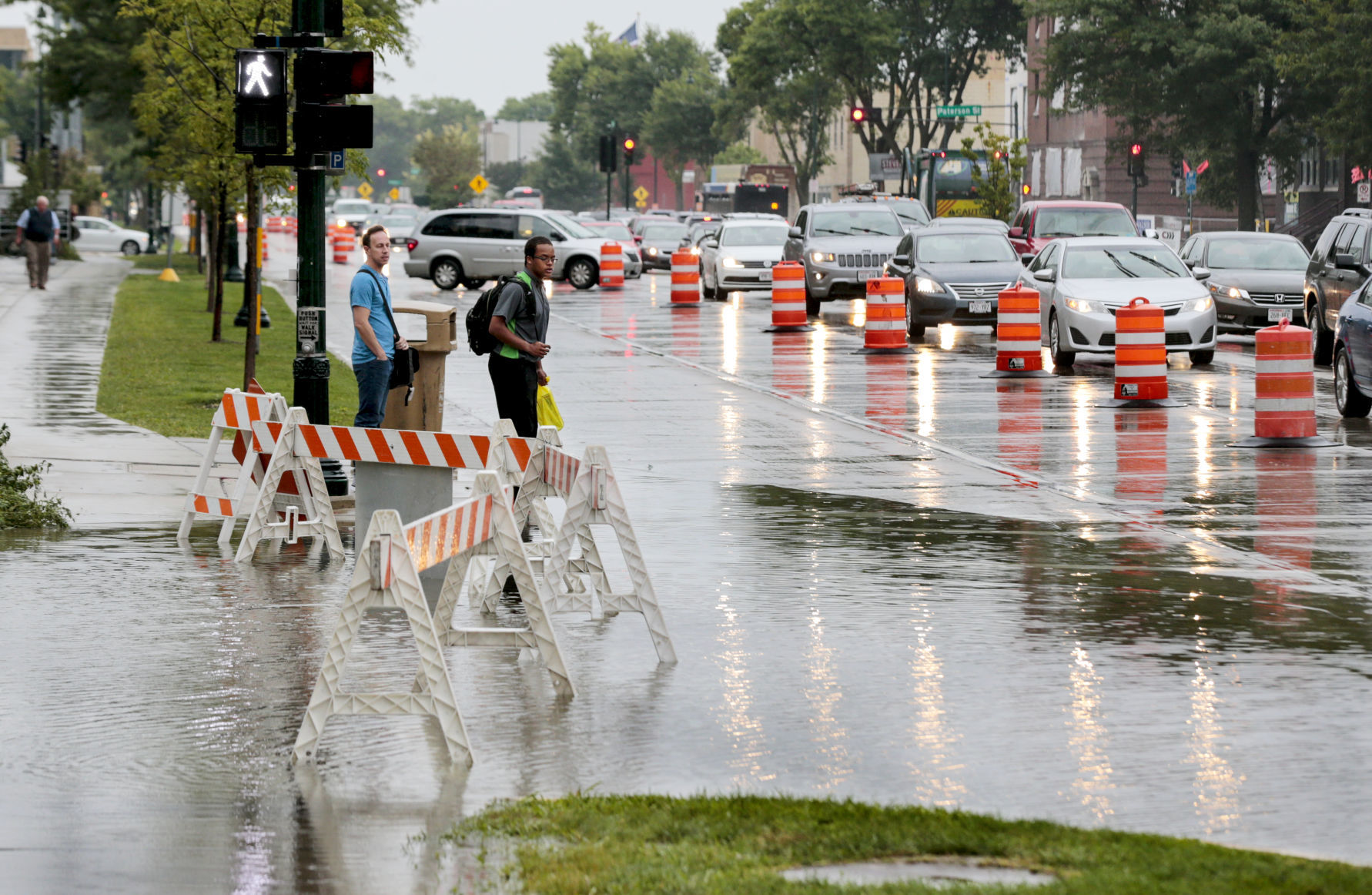 East Washington Avenue partially closed
